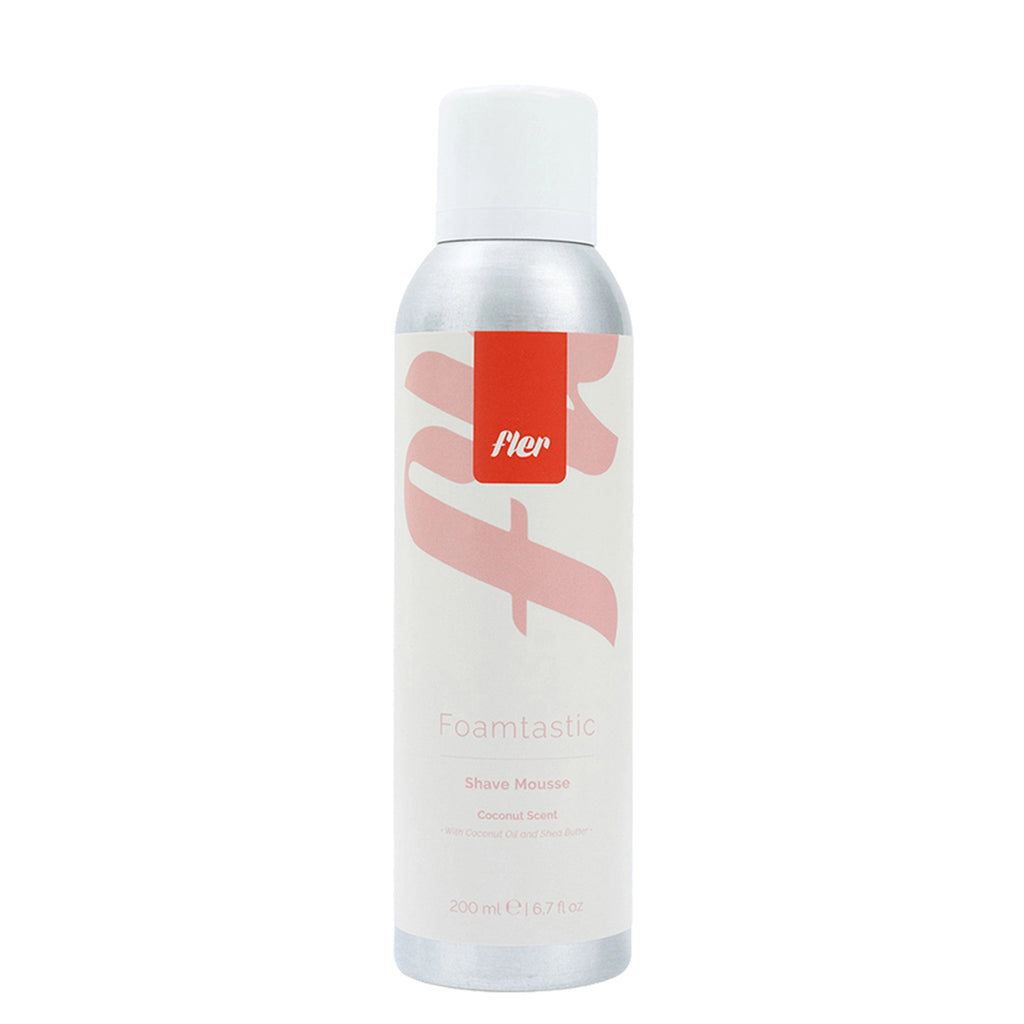 Fler Foamtastic Shave Mousse Coconut Scent