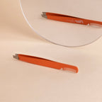 Fler Pinzetta Sopracciglia Con Pettinino Solid Orange-3
