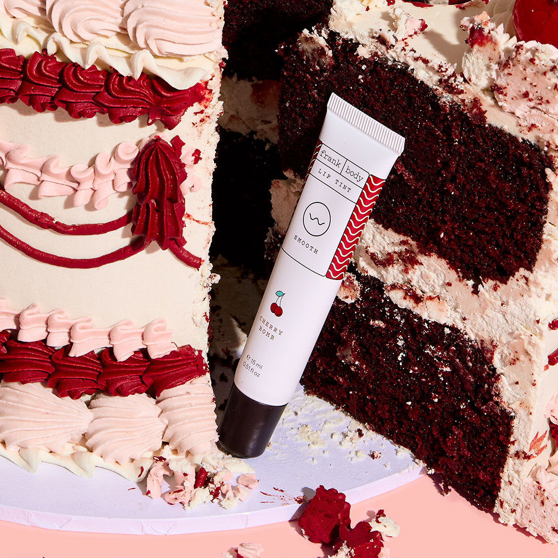Frank Body Cherry Bomb Lip Tint -2