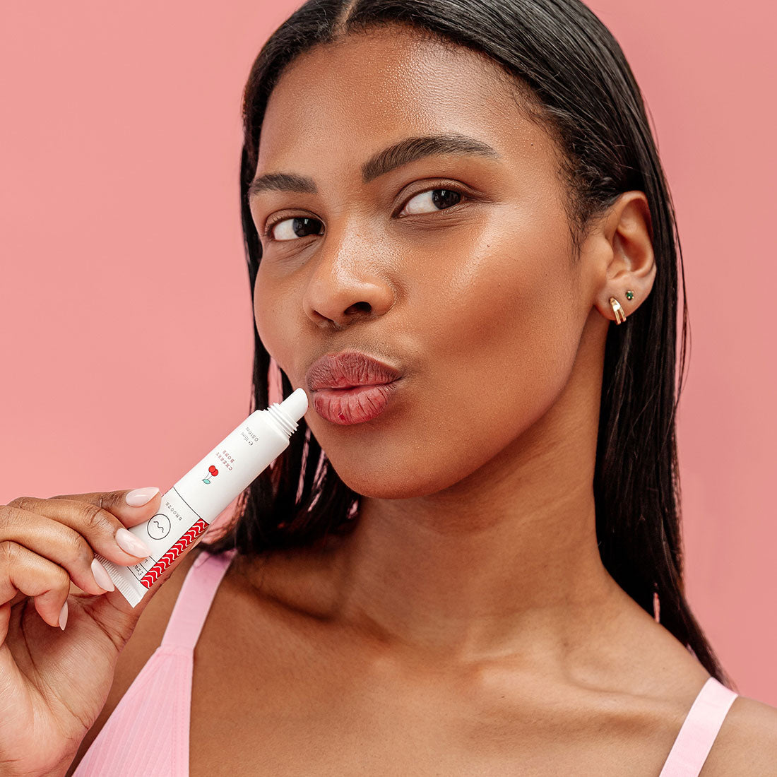 Frank Body Cherry Bomb Lip Tint -3