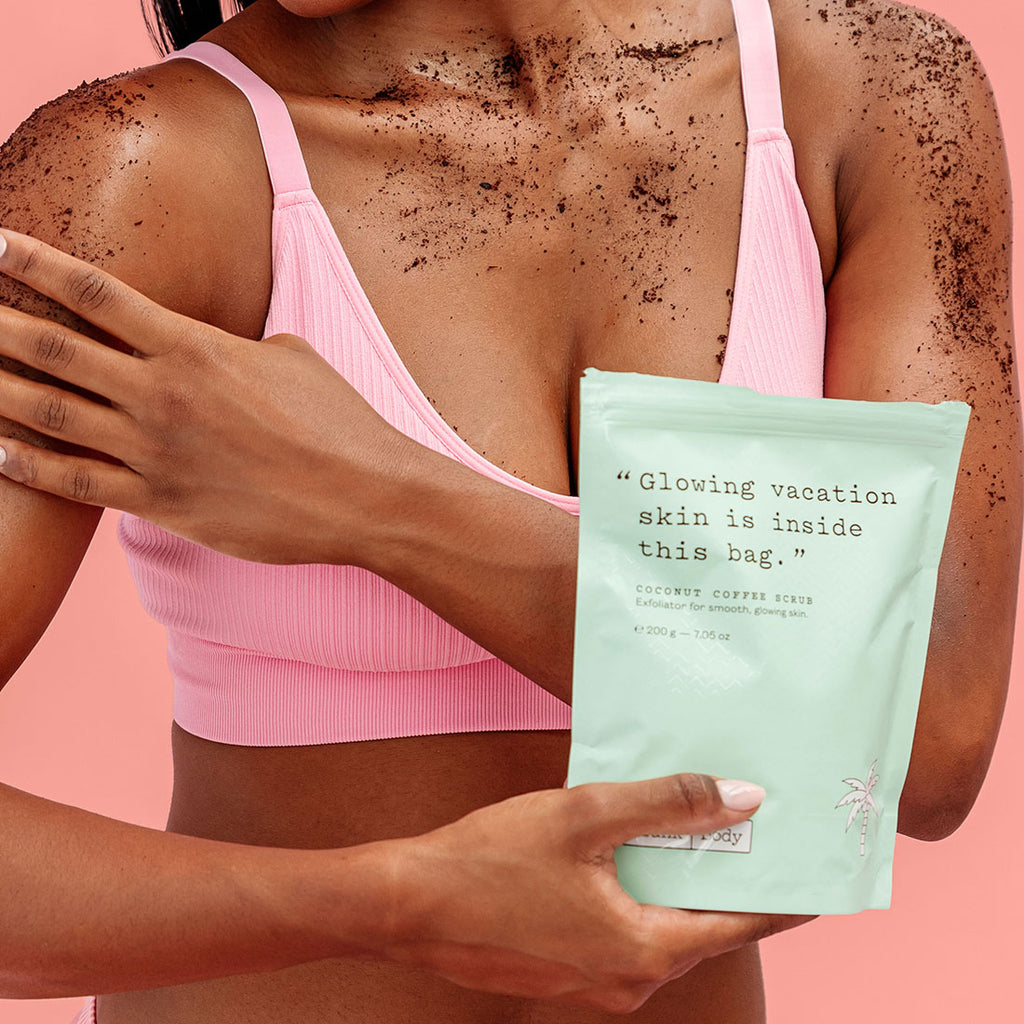 Frank Body Coconut Coffee Scrub -3
