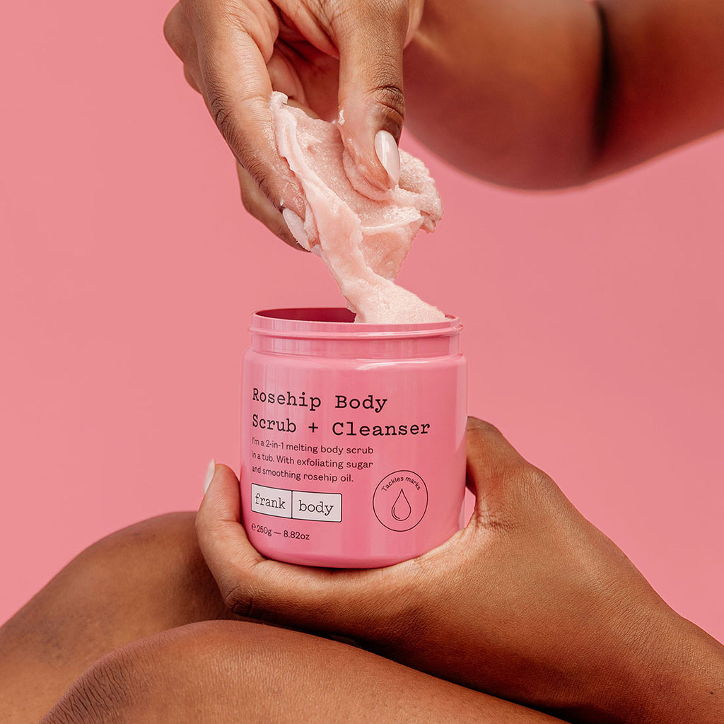 Frank Body Rosehip Body Scrub + Cleanser -3