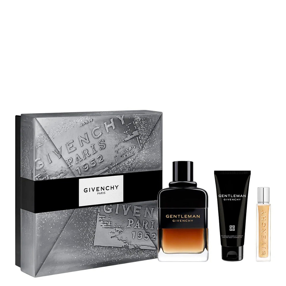 GIVENCHY Gentleman Society Eau De Parfum + Gel Doccia + Travel Spray Set 