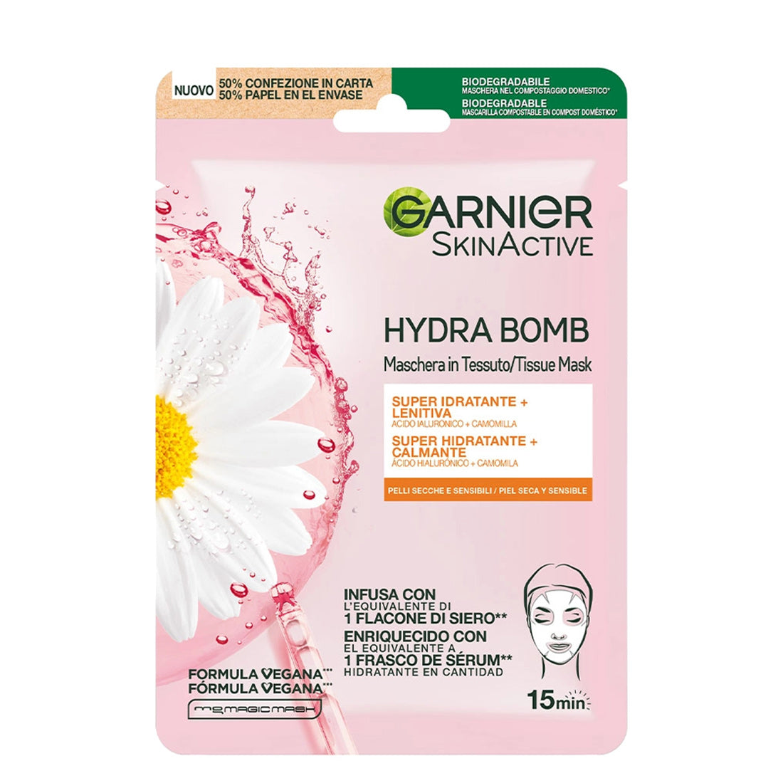 Garnier SkinActive Hydra Bomb Super Idratante Lenitiva