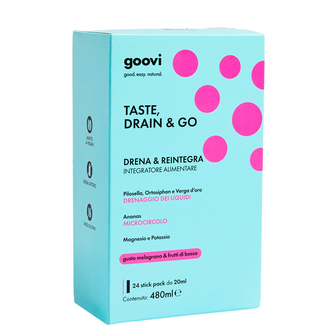 Goovi Drena & Reintegra Melograno e Frutti Di Bosco