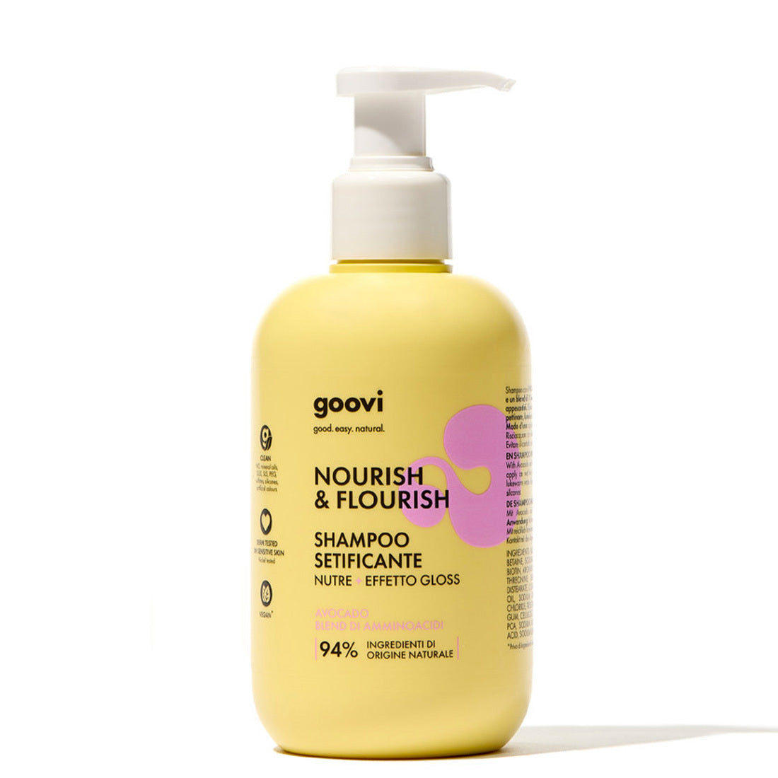 Goovi Nourish & Flourish Shampoo Setificante
