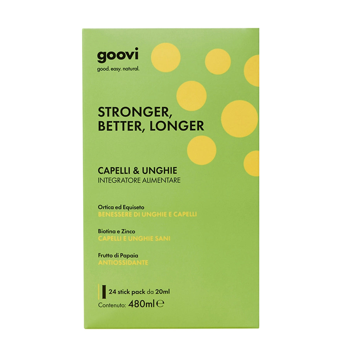 Goovi Stronger, Better, Longer Capelli & Unghie