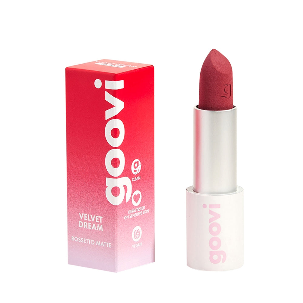 Goovi Velvet Dream Matte Lipstick 04 Red Berry-2