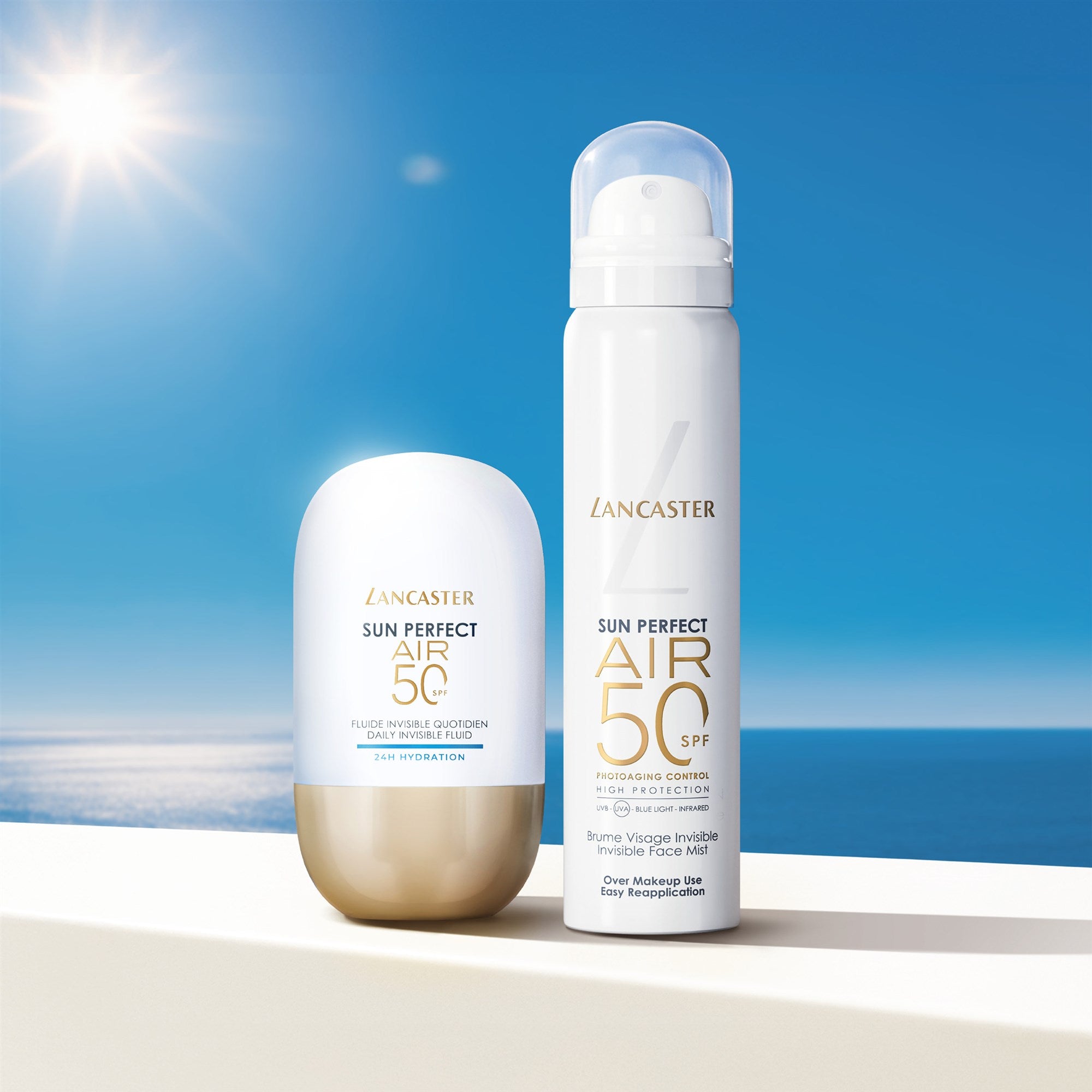 LANCASTER Sun Perfect Air Daily Invisible Fluid Spf50 24H Hydration -6