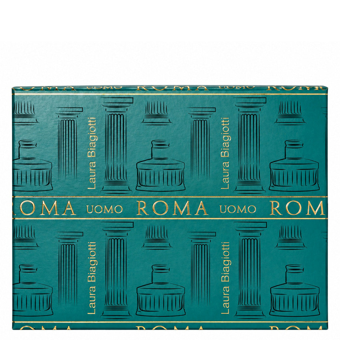 LAURA BIAGIOTTI Roma Uomo Eau De Toilette + Travel Bag Set 