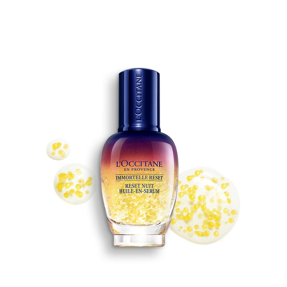 L'occitane En Provence Immortelle Reset Reset Nuit Huile-En-Serum-3