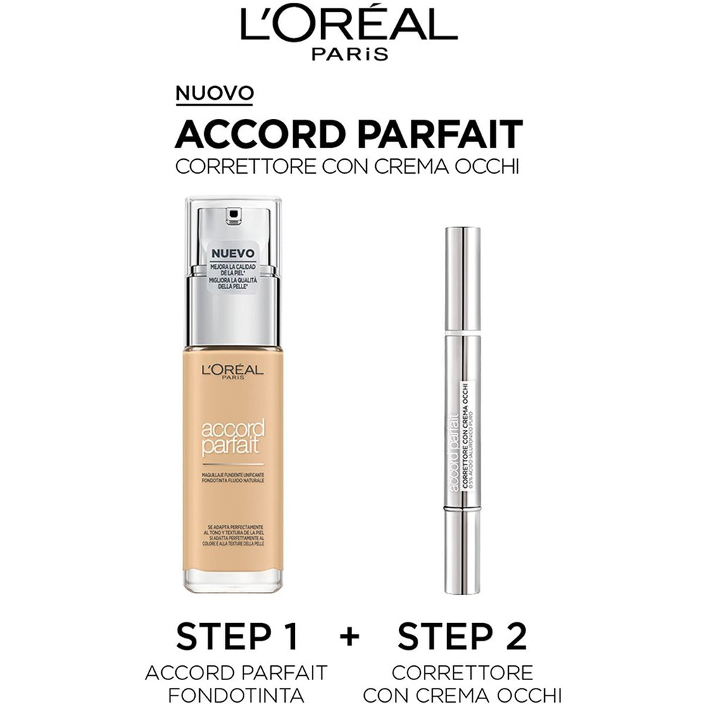 L'oréal Paris Accord Parfait Correttore Crema 3-5.5 Peach-4