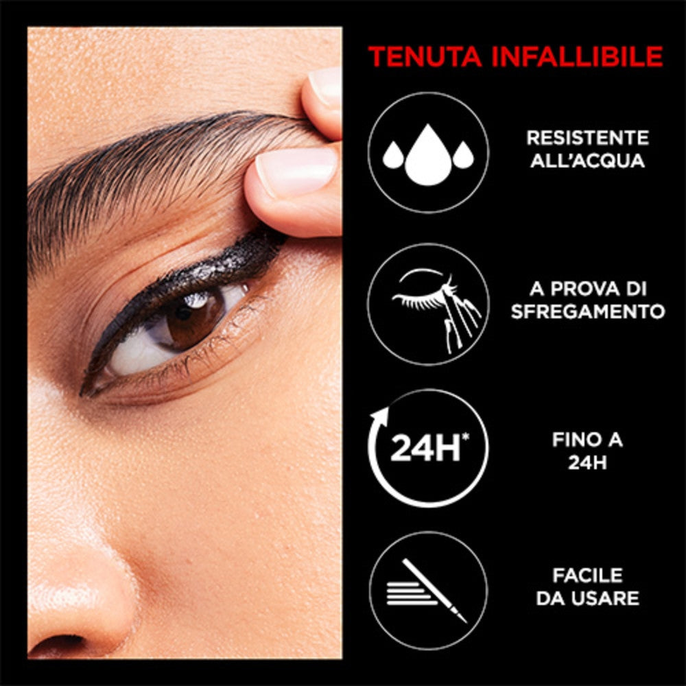 L'oréal Paris Infaillible 24H Grip Precision Felt Eyeliner Black-4