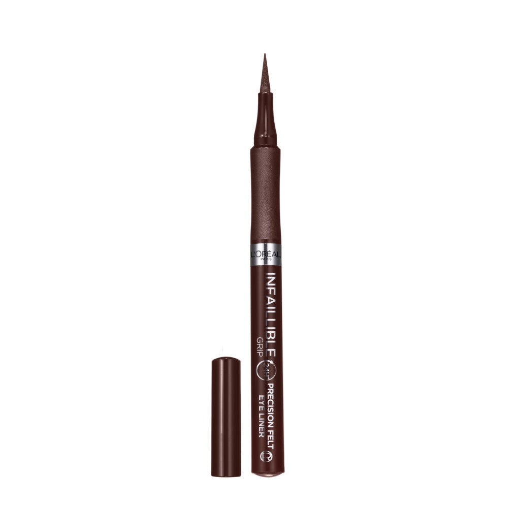 L'oréal Paris Infaillible 24H Grip Precision Felt Eyeliner Brown-2