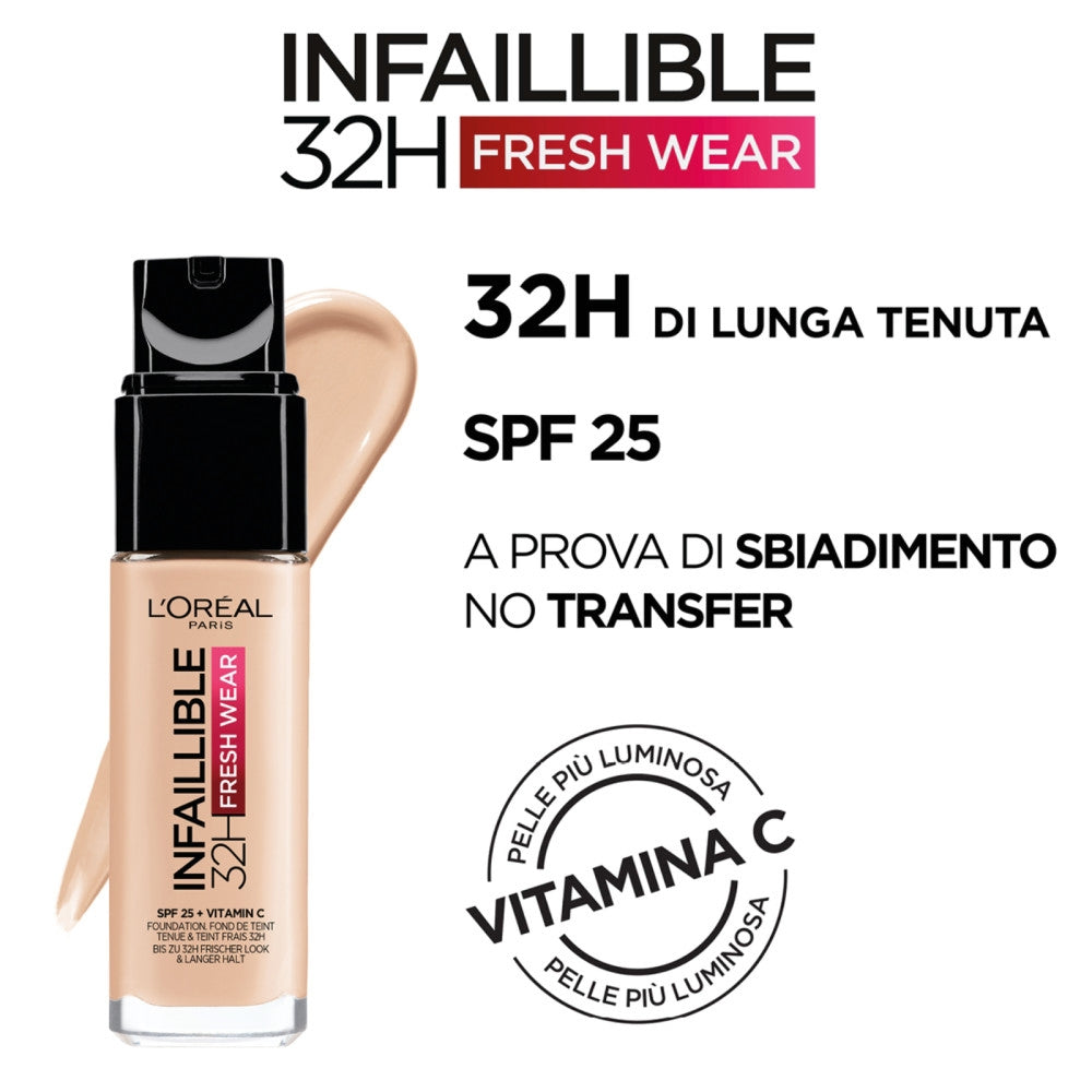 L'oréal Paris Infaillible 32H Fresh Wear SPF25 20 Ivoire-2