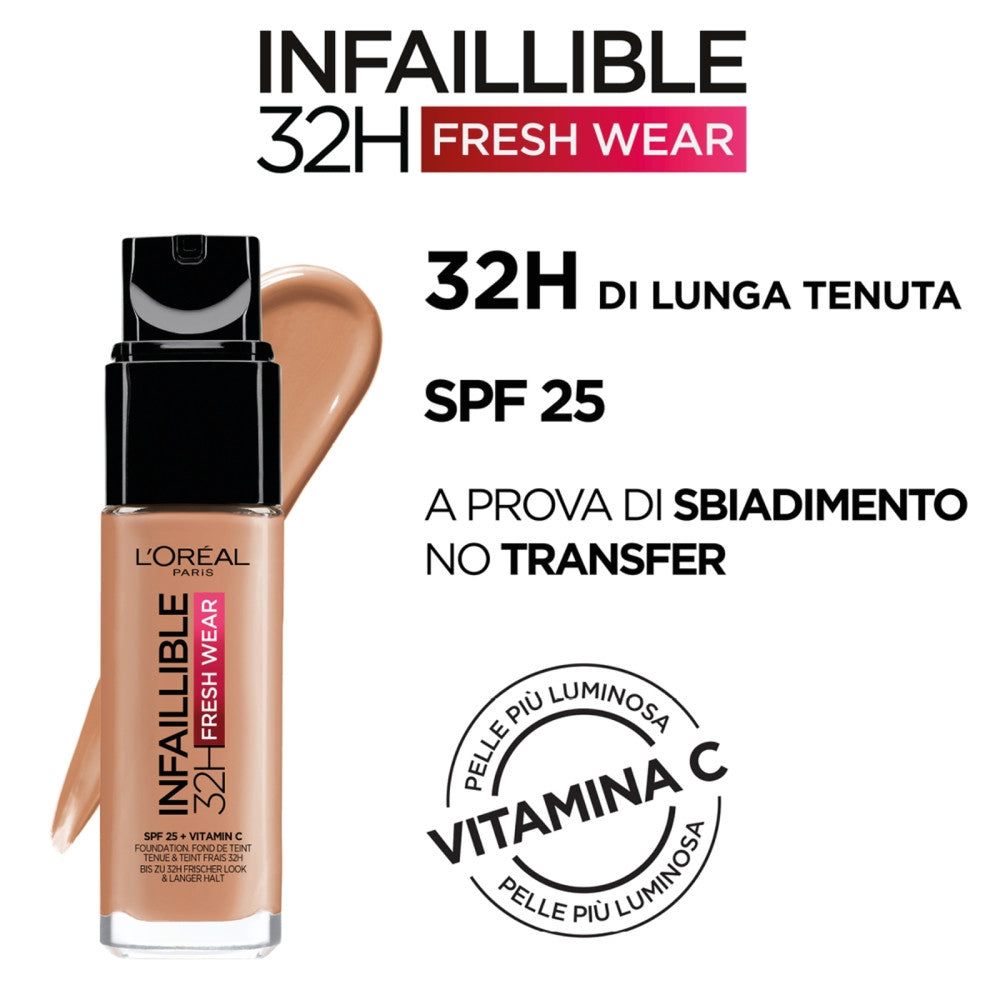 L'oréal Paris Infaillible 32H Fresh Wear SPF25 300 Ambre-2
