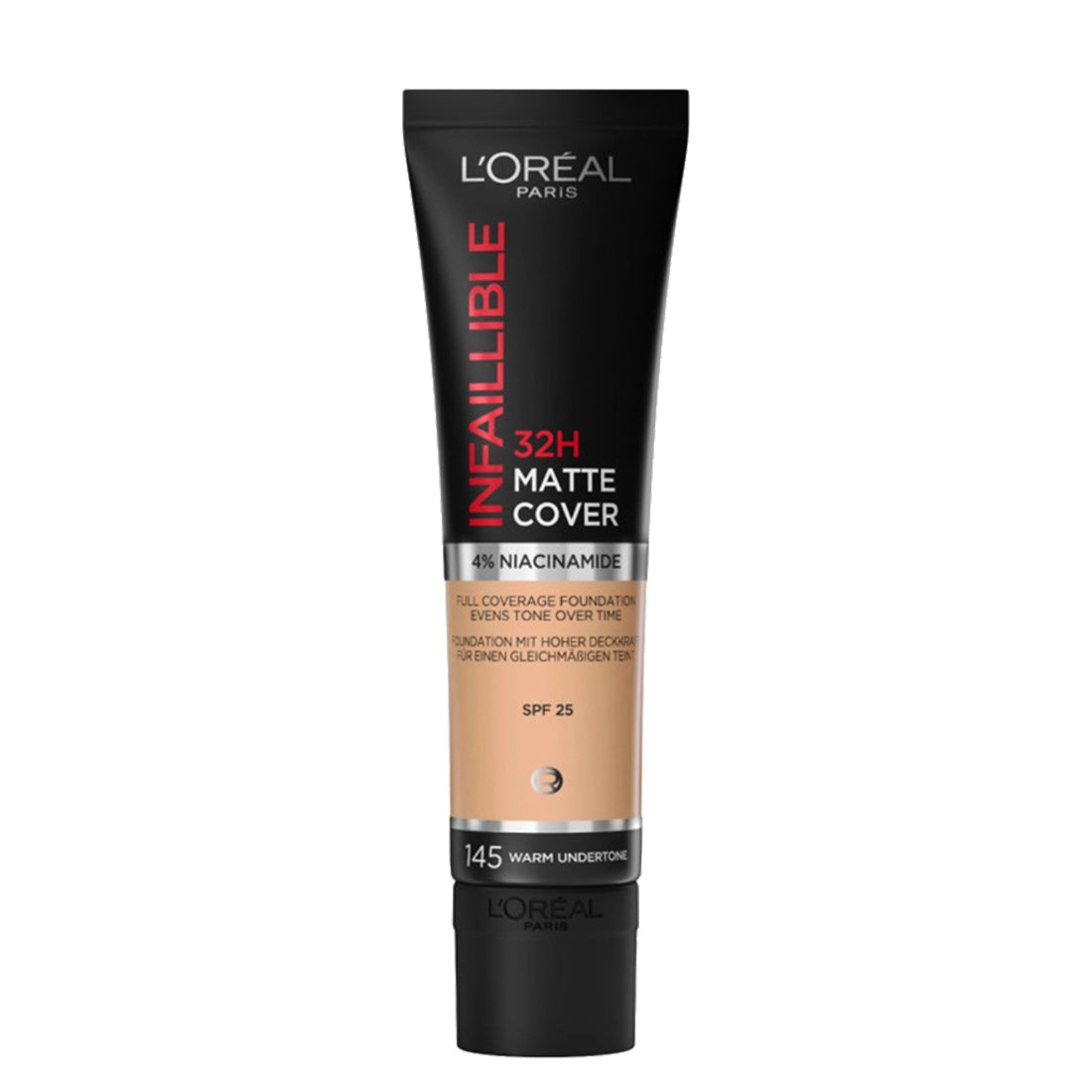 L'oréal Paris Infaillible 32H Matte Cover 145 Warm Underton SPF25