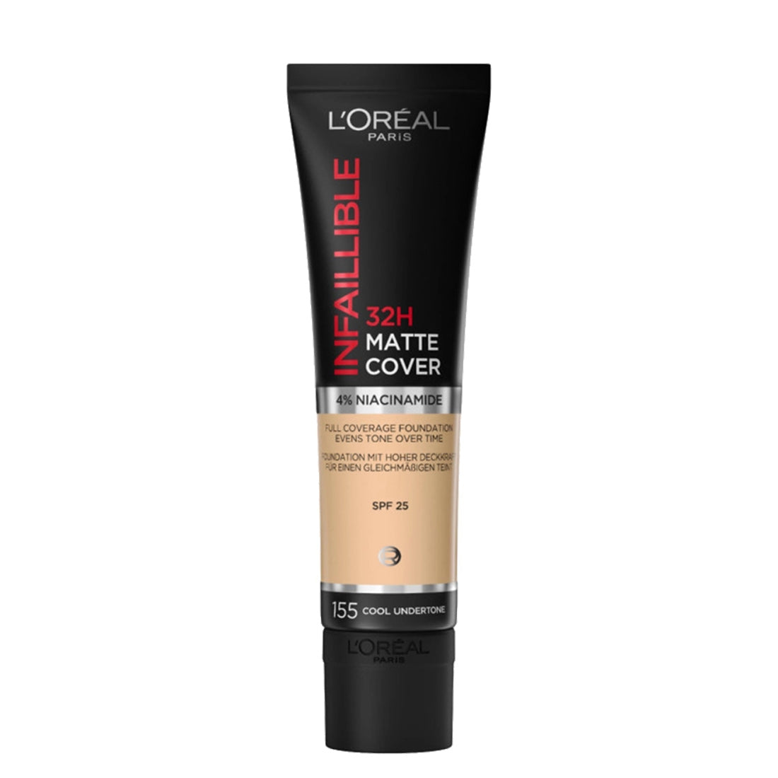 L'oréal Paris Infaillible 32H Matte Cover 155 Cool Underton SPF25