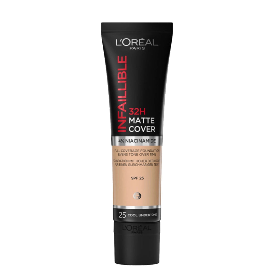 L'oréal Paris Infaillible 32H Matte Cover 25 Cool Underton SPF25