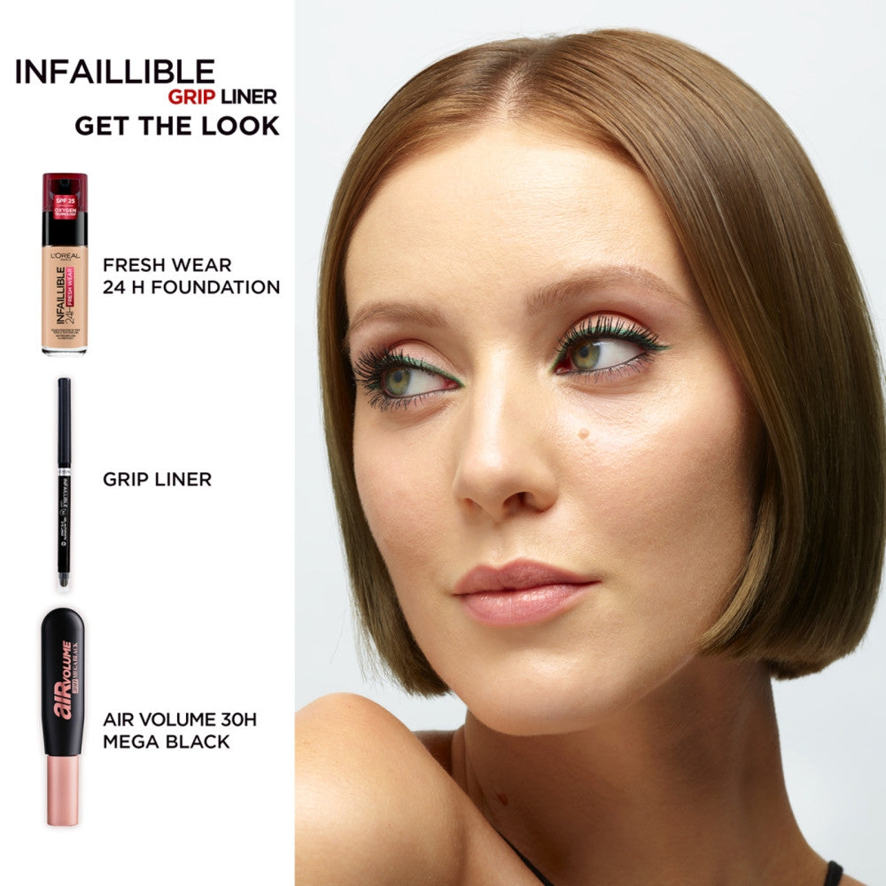 L'oréal Paris Infaillible 36H Grip Liner 01 Intense Black-4