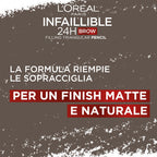 L'oréal Paris Infaillible Brows 24H Pencil 1.0 Ebony-4