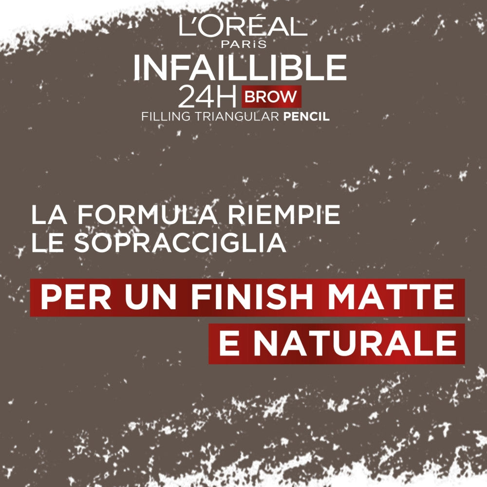 L'oréal Paris Infaillible Brows 24H Pencil 1.0 Ebony-4