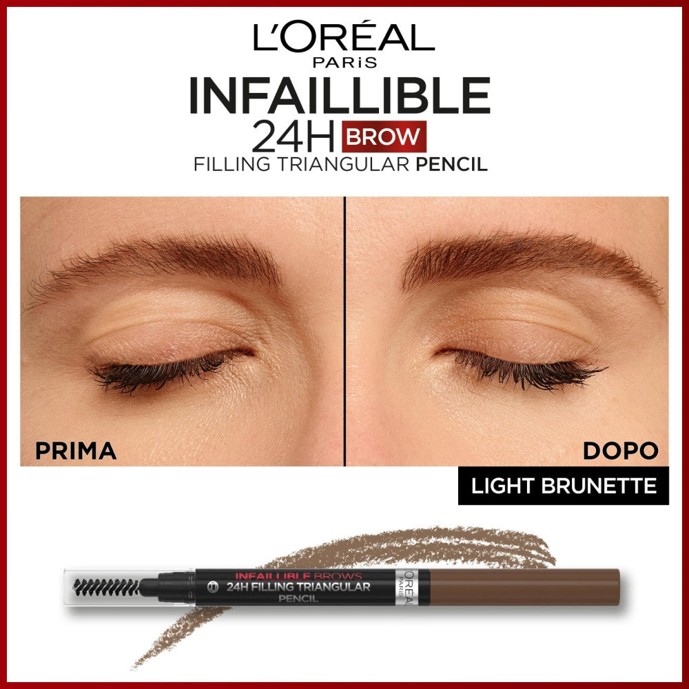 L'oréal Paris Infaillible Brows 24H Pencil 5.0 Light Brunette-3