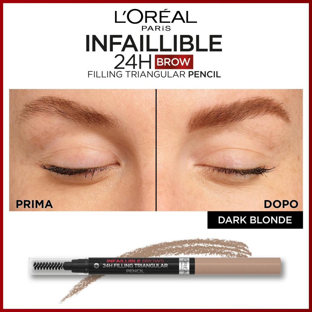 L'oréal Paris Infaillible Brows 24H Pencil 6.0 Dark Blonde-3