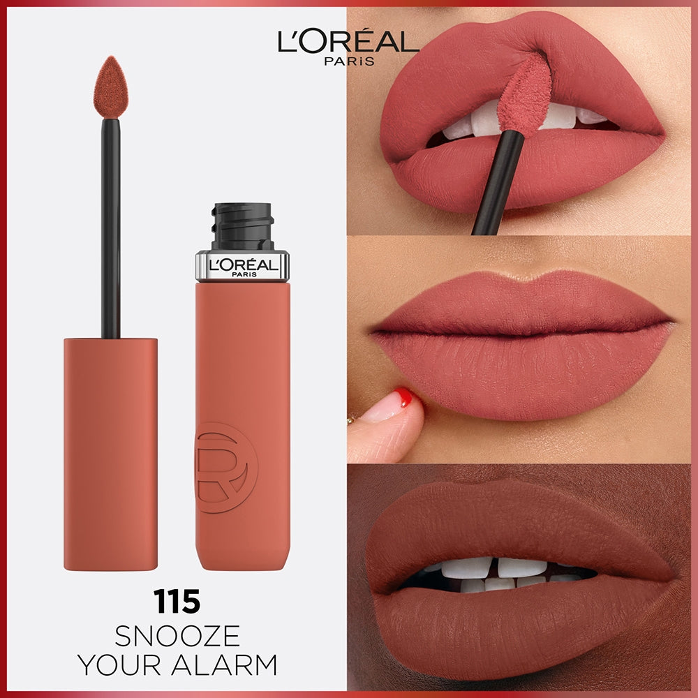 L'oréal Paris Infaillible Matte Resistance 115 Snooze Your Alarm-3