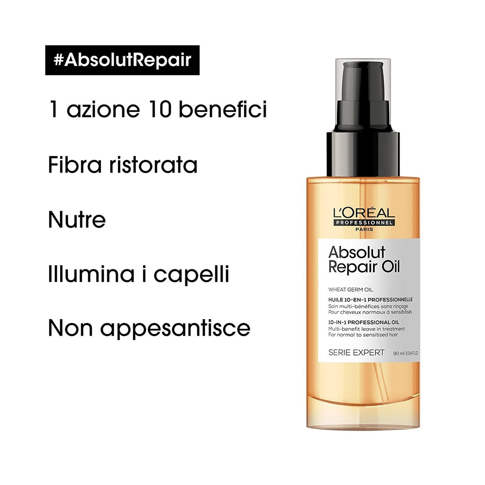L'oreal Professionnel Absolut Repair Olio 10 In 1-3