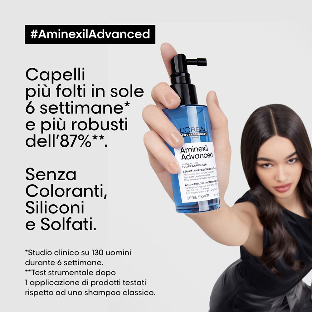 L'oreal Professionnel Aminexil Advanced Siero Fuller & Stronger-2