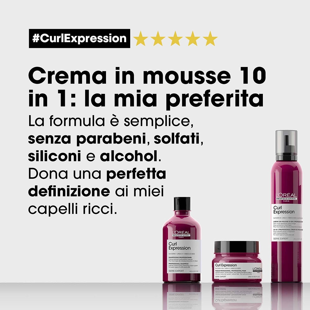L'oreal Professionnel Curl Expression Crema in mousse professionale-4