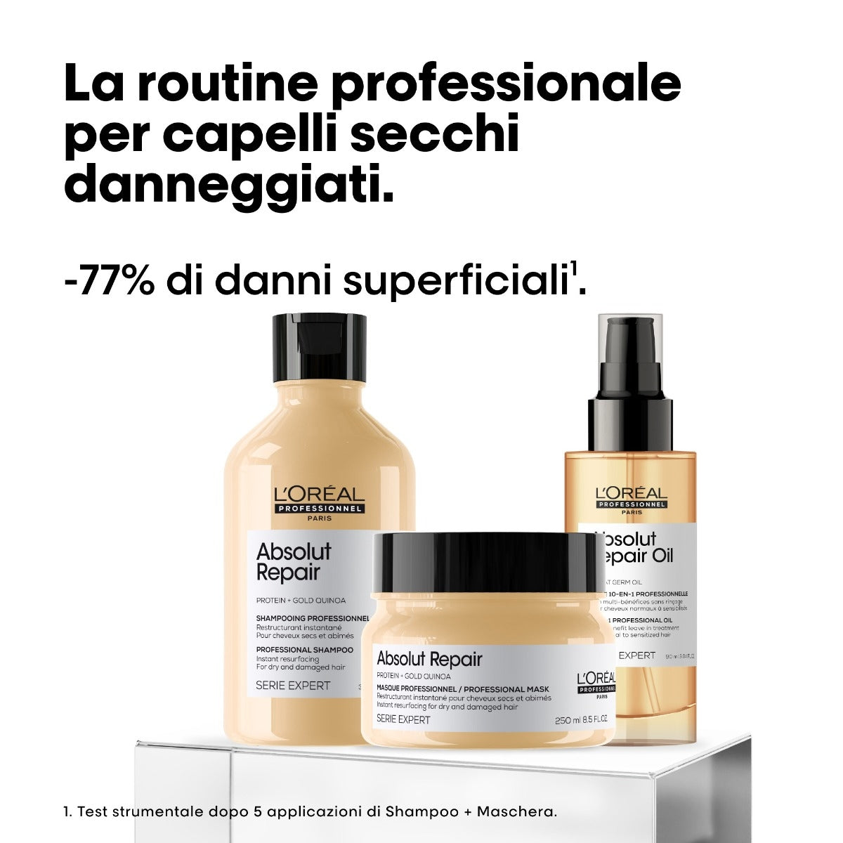 L'oreal Professionnel L'Oreal Professionel Glacial Utopia Limited Edition Absolu Repair Trio-3