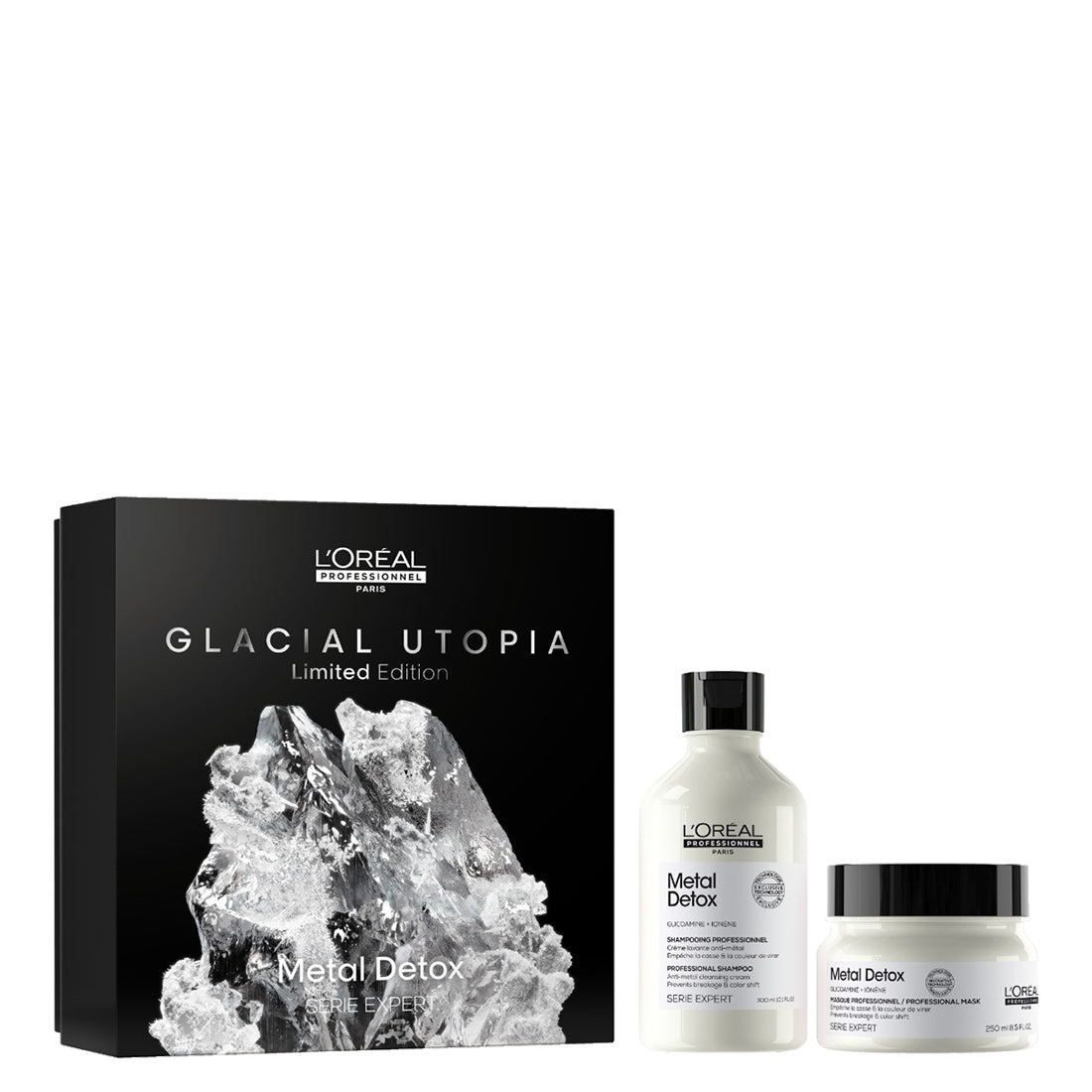 L'oreal Professionnel L'Oreal Professionel Glacial Utopia Limited Edition Metal Detox Duo