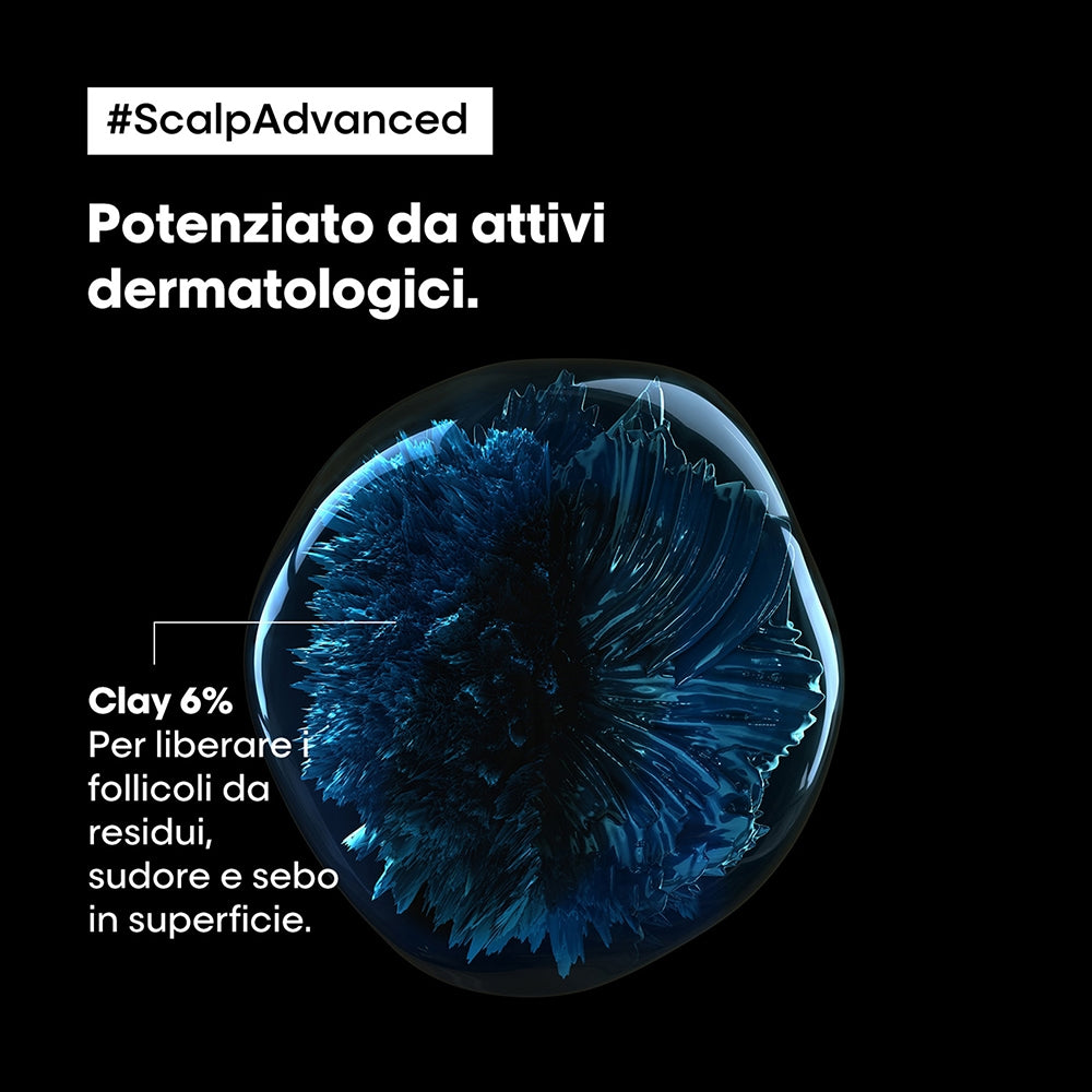 L'oreal Professionnel Scalp Advanced 2-in-1 Deep Purifier Clay Anti-Oiliness-5