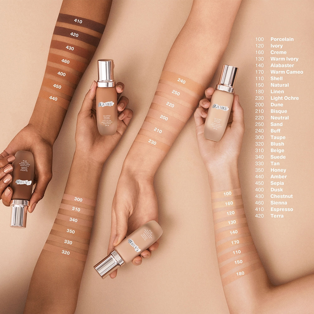 La Mer The Soft Fluid Long Wear Foundation SPF20 330 Tan-4