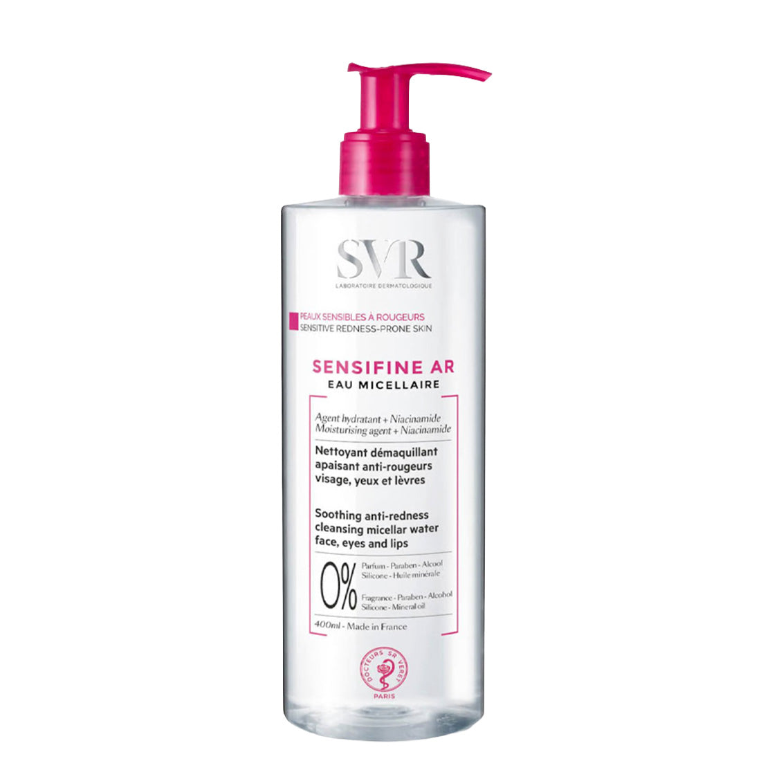 Laboratoire SVR Sensifine Ar Eau Micellaire 