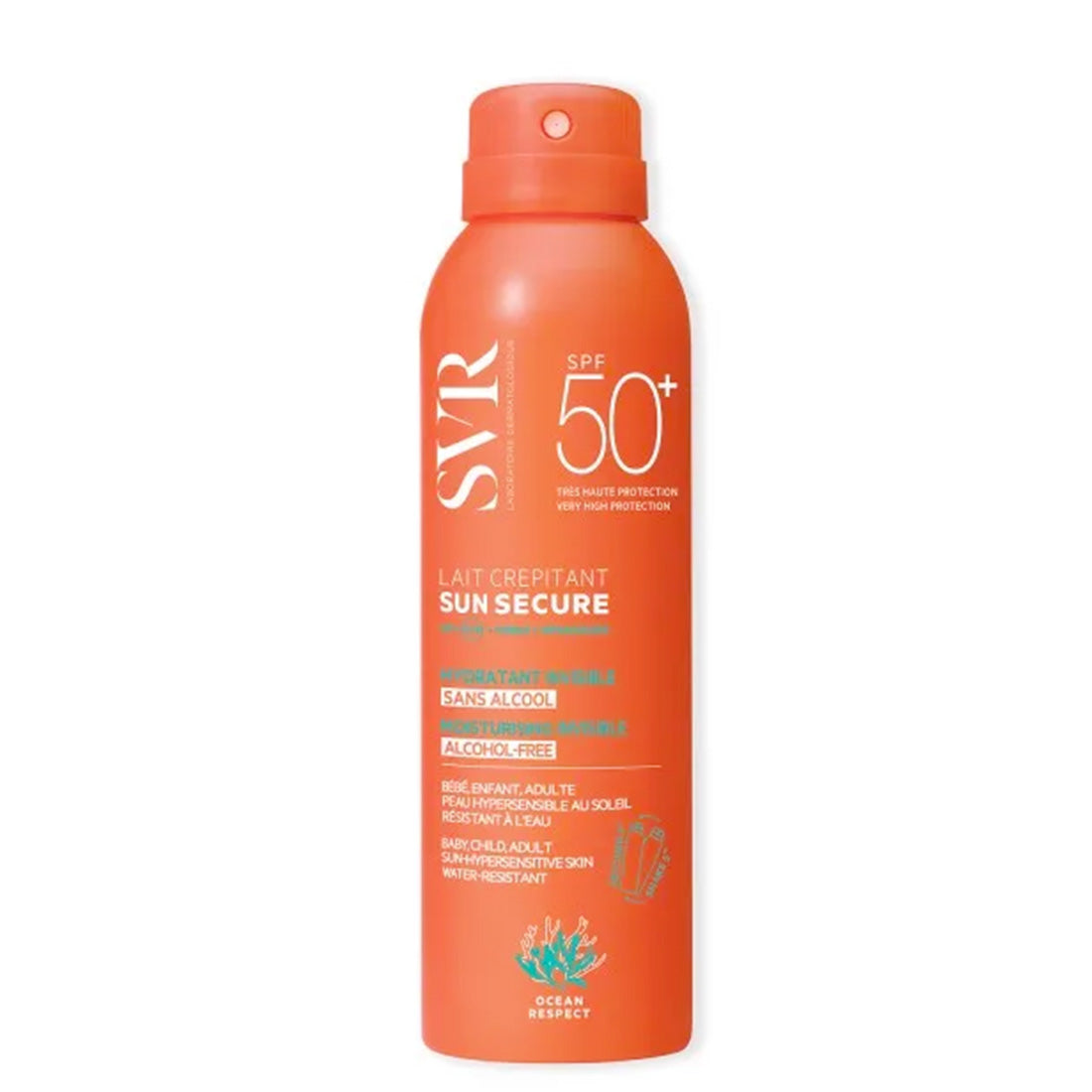 Laboratoire SVR Sun Secure Lait Crépitant 