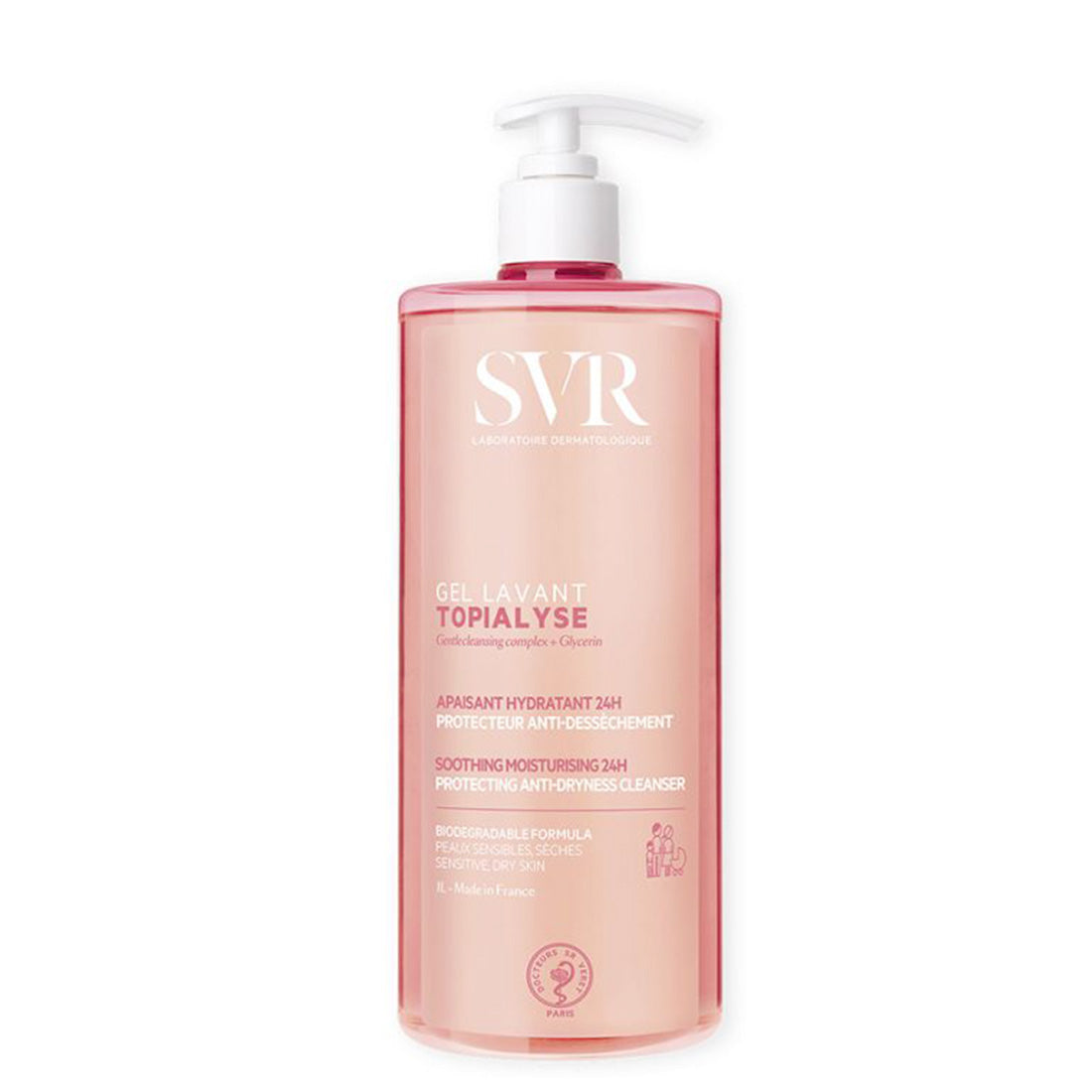 Laboratoire SVR Topialyse Gel Lavant 