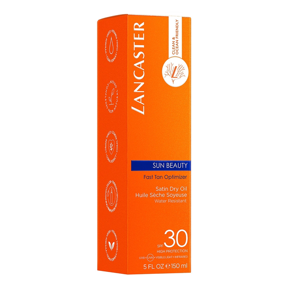 Lancaster Sun Beauty Fast Tan Optimizer Satin Dry Oil-4