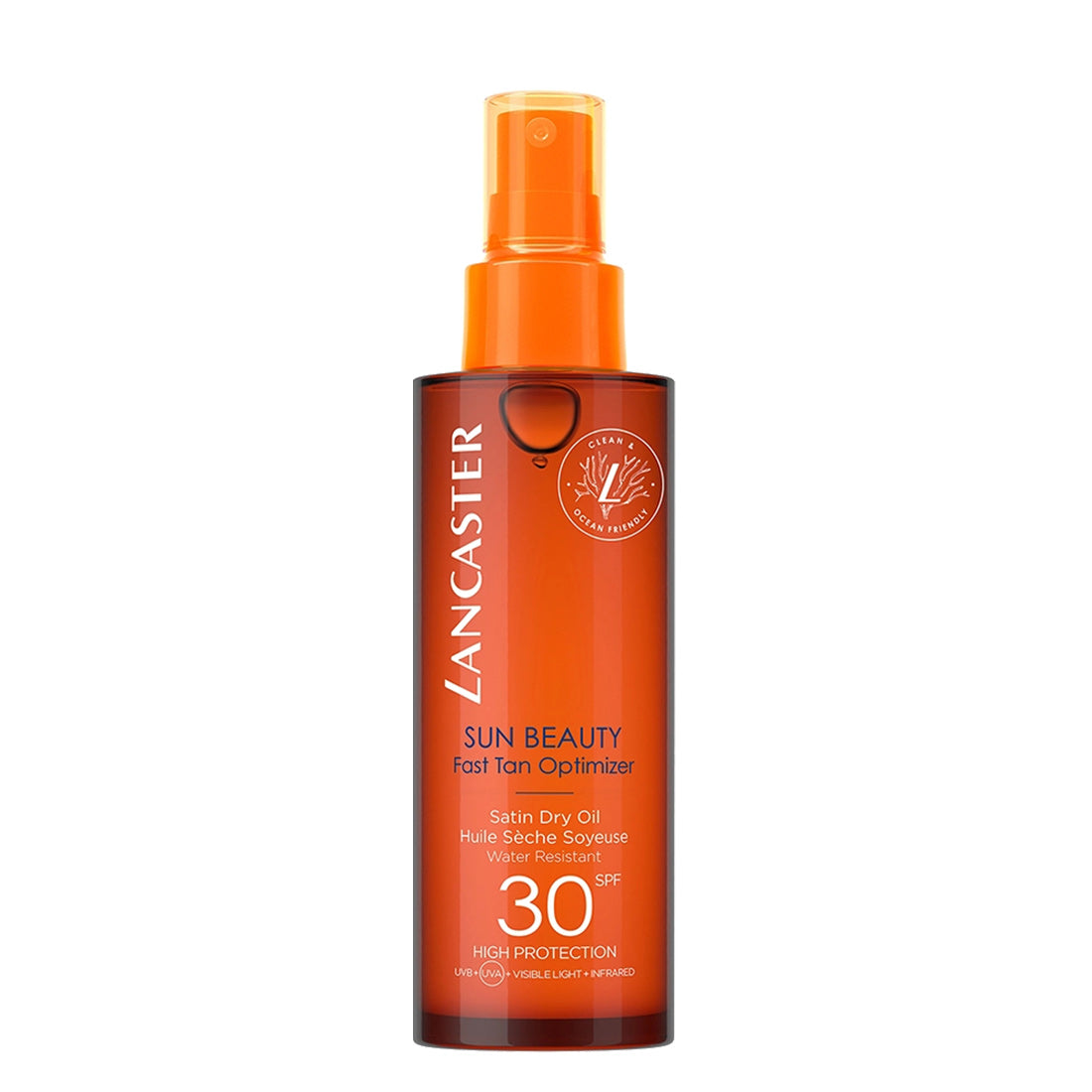 Lancaster Sun Beauty Fast Tan Optimizer Satin Dry Oil