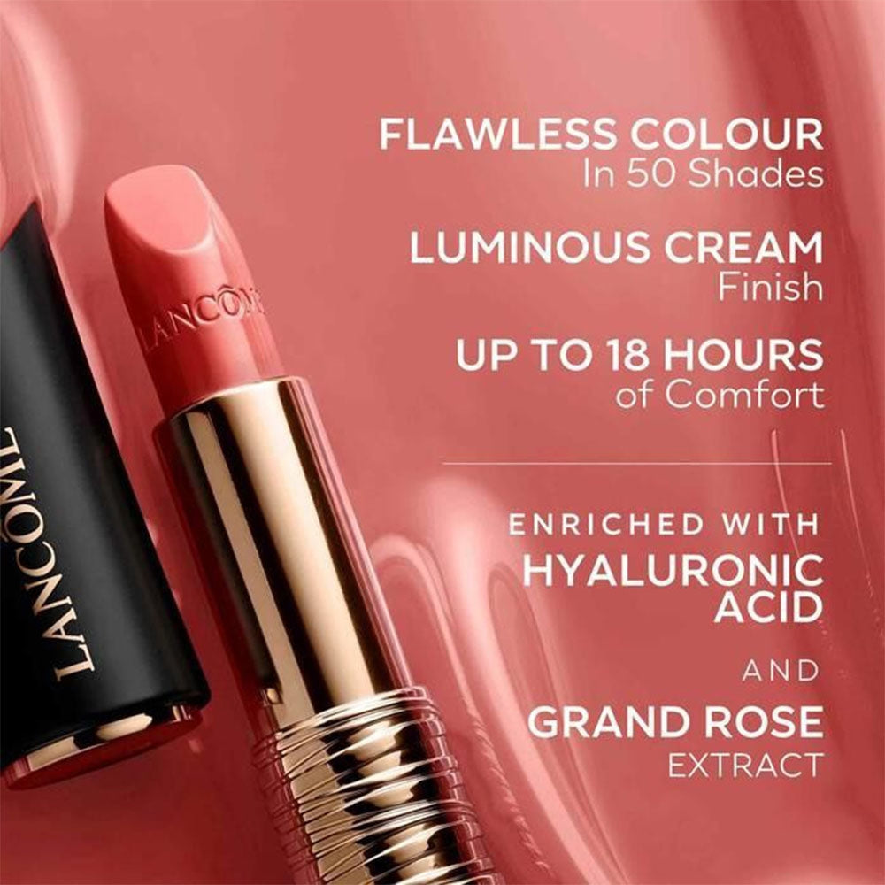Lancome L'Absolu Rouge Cream 66 Orange Confite-5