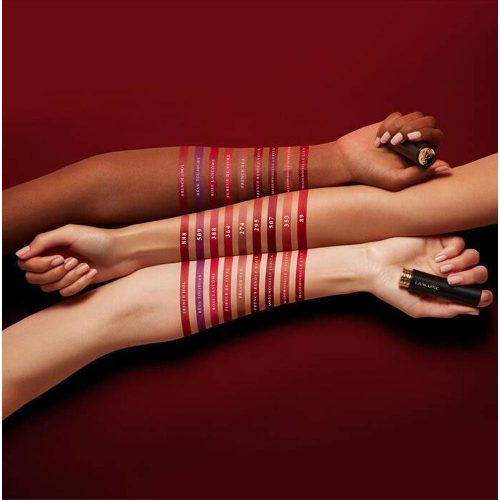 Lancome L'Absolu Rouge Drama Matte 507 Mademoiselle Lupita-4