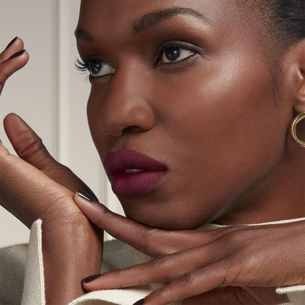 Lancome L'Absolu Rouge Intimatte Matte Sfumato 464 Tendre Pourpre-5