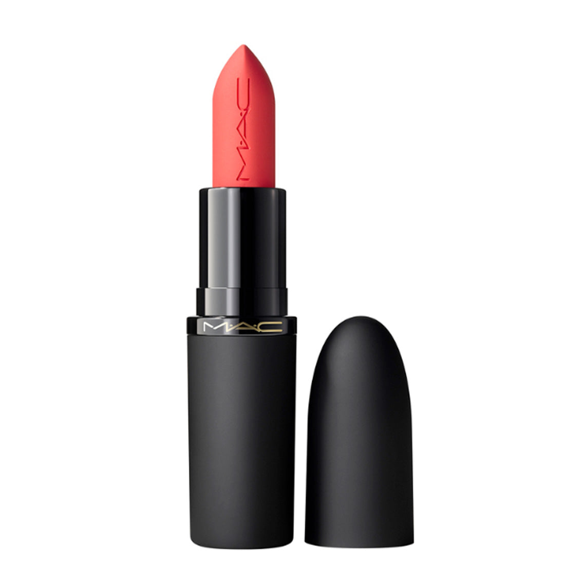 MAC Powder Kiss Hazy Matte Lipstick Mandarin O 