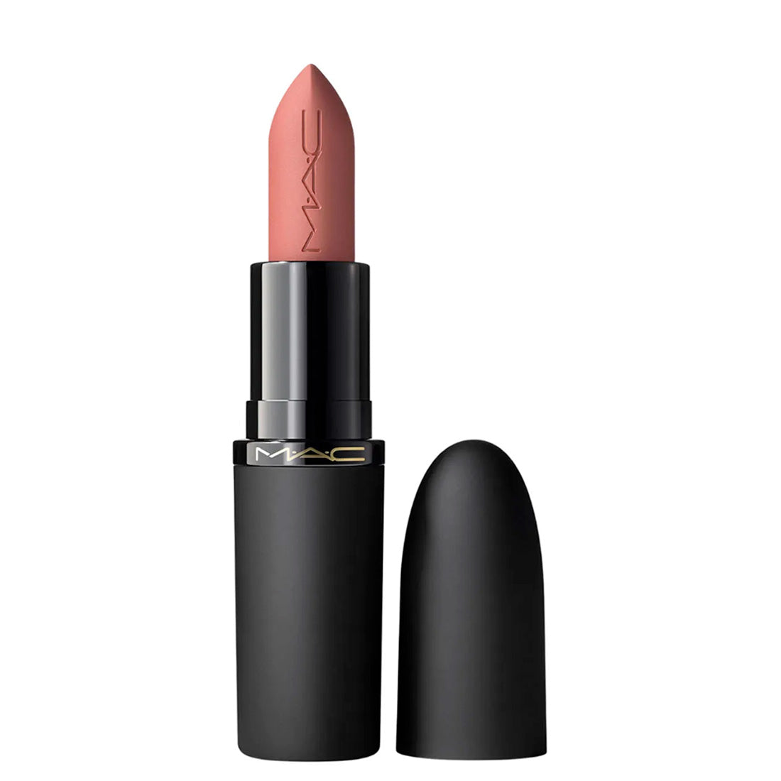 MAC Powder Kiss Hazy Matte Lipstick Teddy 2.0