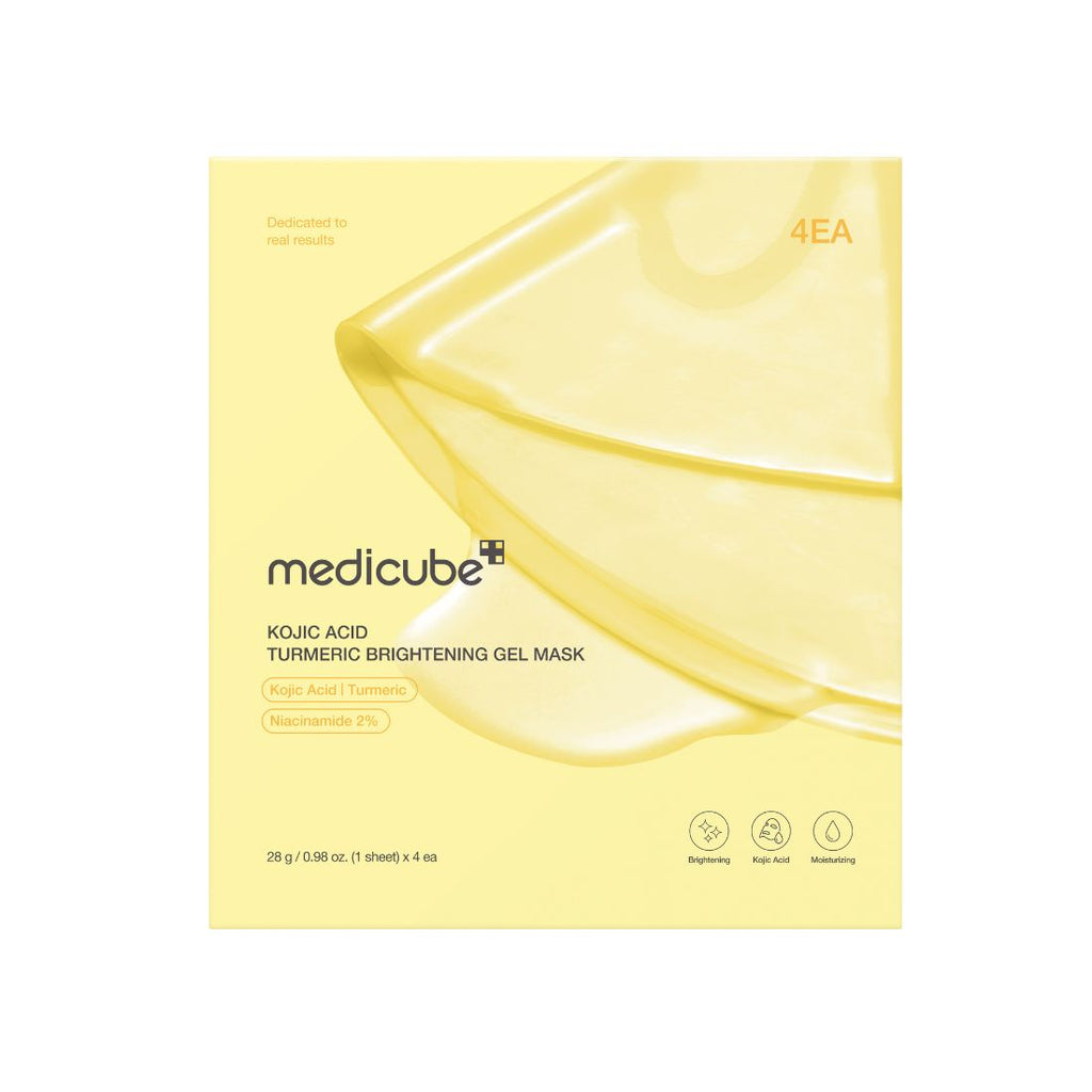 MEDICUBE Kojic Acid Turmeric Brightening Gel Mask -2