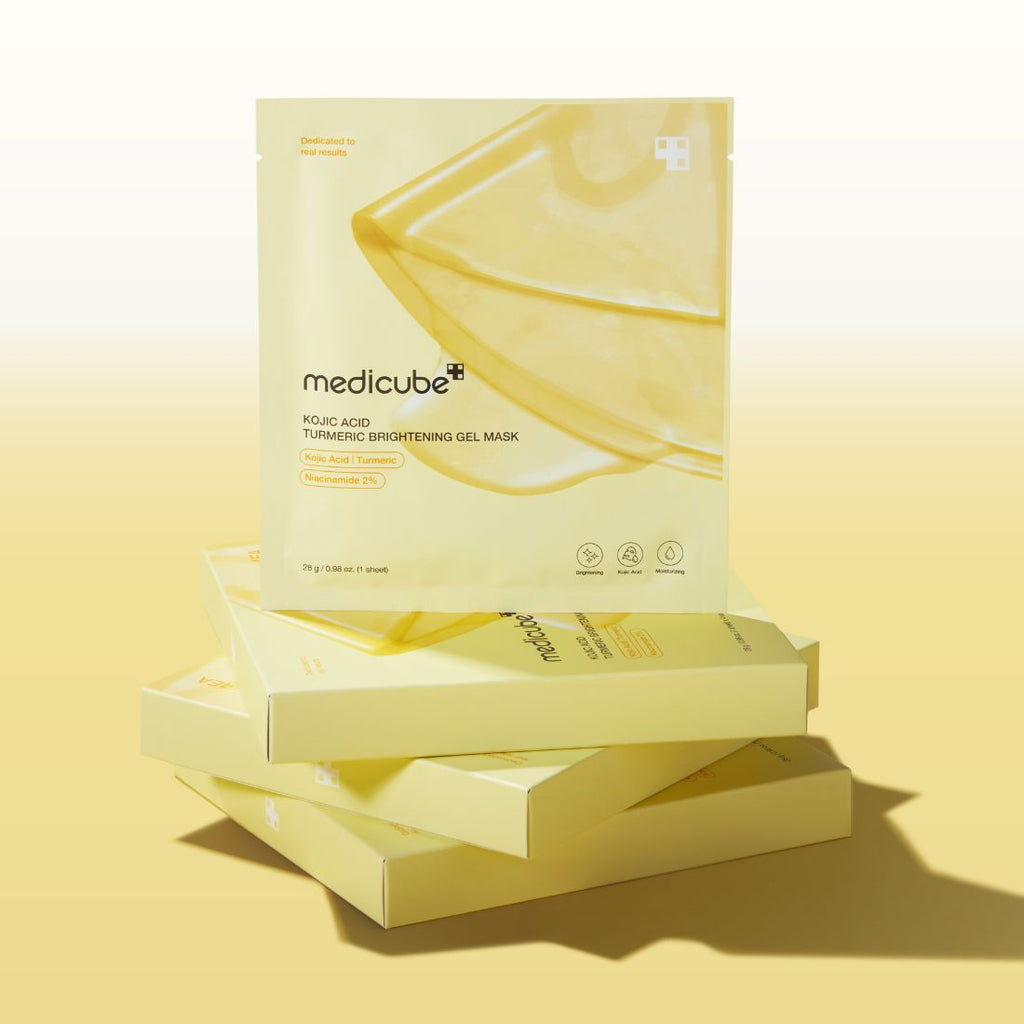 MEDICUBE Kojic Acid Turmeric Brightening Gel Mask -3