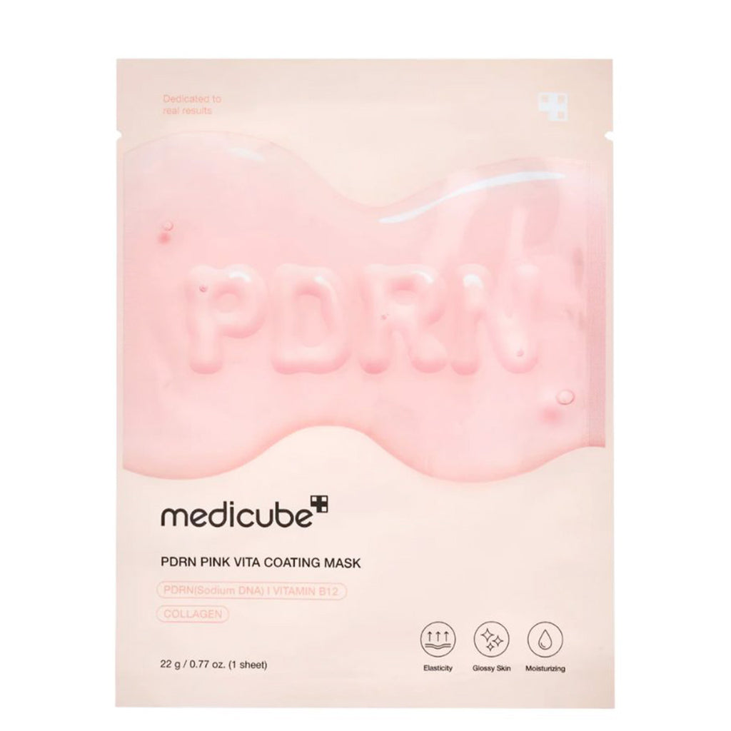 MEDICUBE Pdrn Pink Vita Coating Mask 