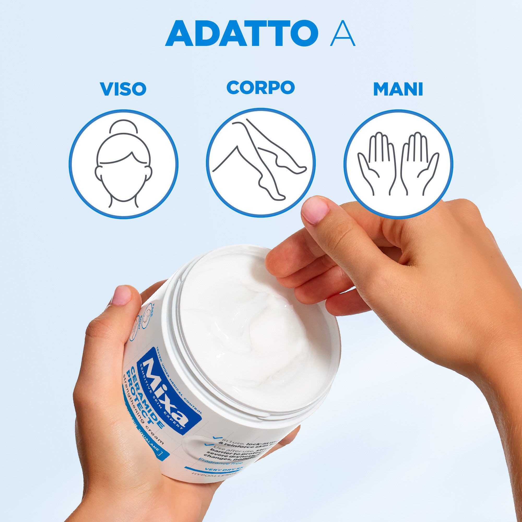 MIXA Ceramide Protect Crema Idratante Rinforzante -3